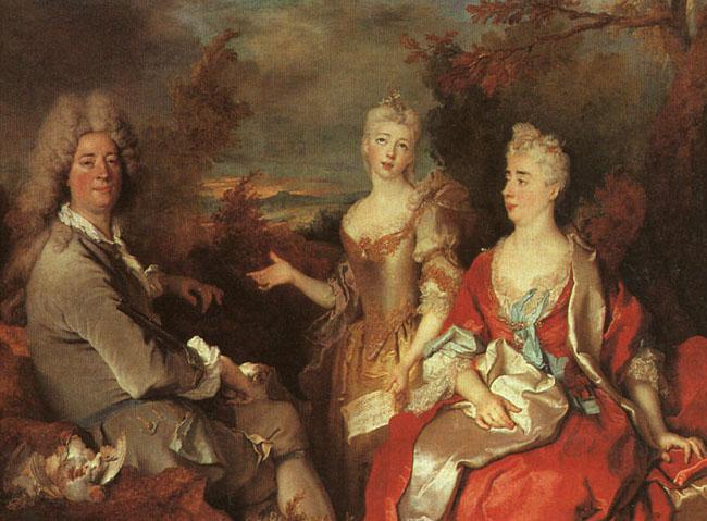 Nicolas de Largilliere Family Portrait